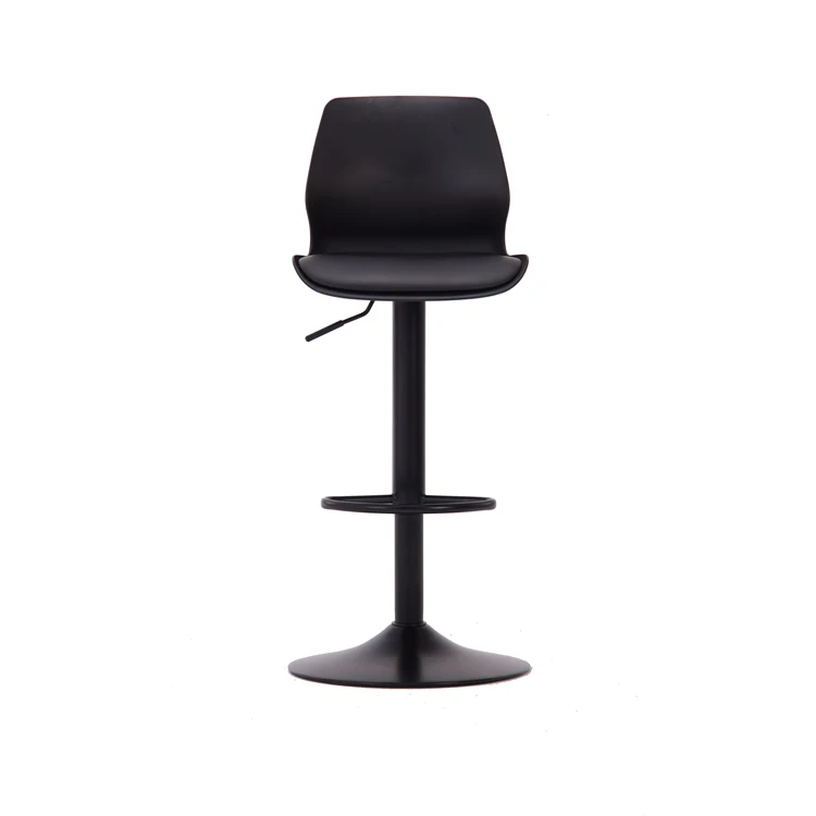 Made In China Superior Quality Metal Kitchen High Chairs Modern Bar Stool Chairs plastic metal leg