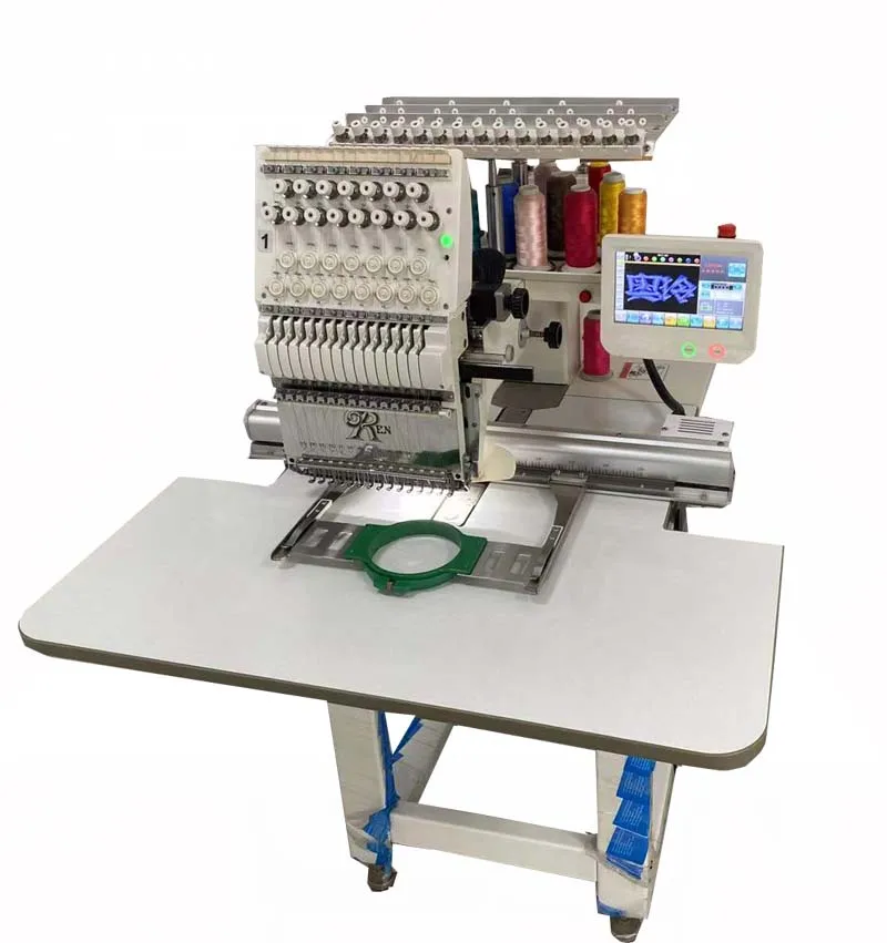 Embroidery machine and hat embroidery machine  15 needle computer embroidery machine price embroideryRN-LS1