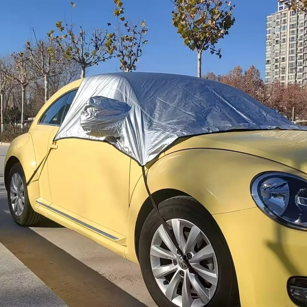 Premium Windshield Snow Cover Weatherproof Front Window Car Sunshade