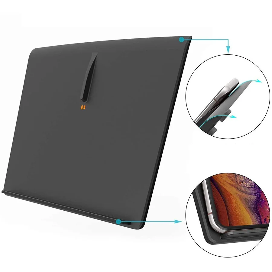 Car Wireless Charger For Tesla Model 3 S X Y For Iphone Android Smartphone Anti-Skid Dual Charging Board