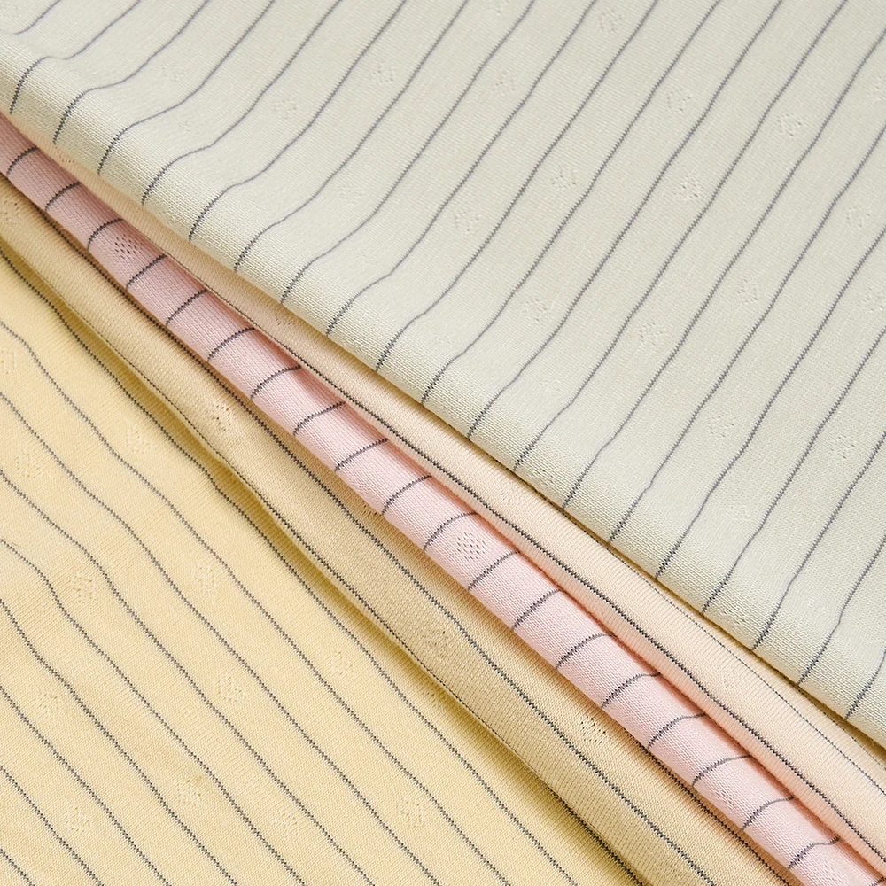 High quality RC Masell cotton 47.5% Viscose fiber 47.5% Spandex 5% moisture absorption and quick drying for high-end clothing