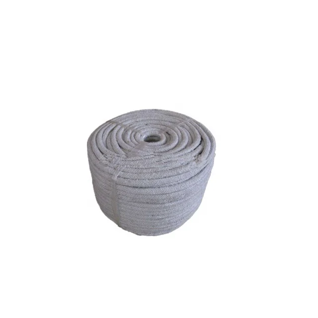 Good Quality High Temperature Resistance Ceramic Fiber Round Braided Rope
