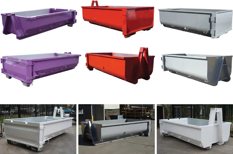 Hook Lift Style Dumpsters For Sale - American Made Dumpsters | Dumpsters, American made, Outdoor storage box