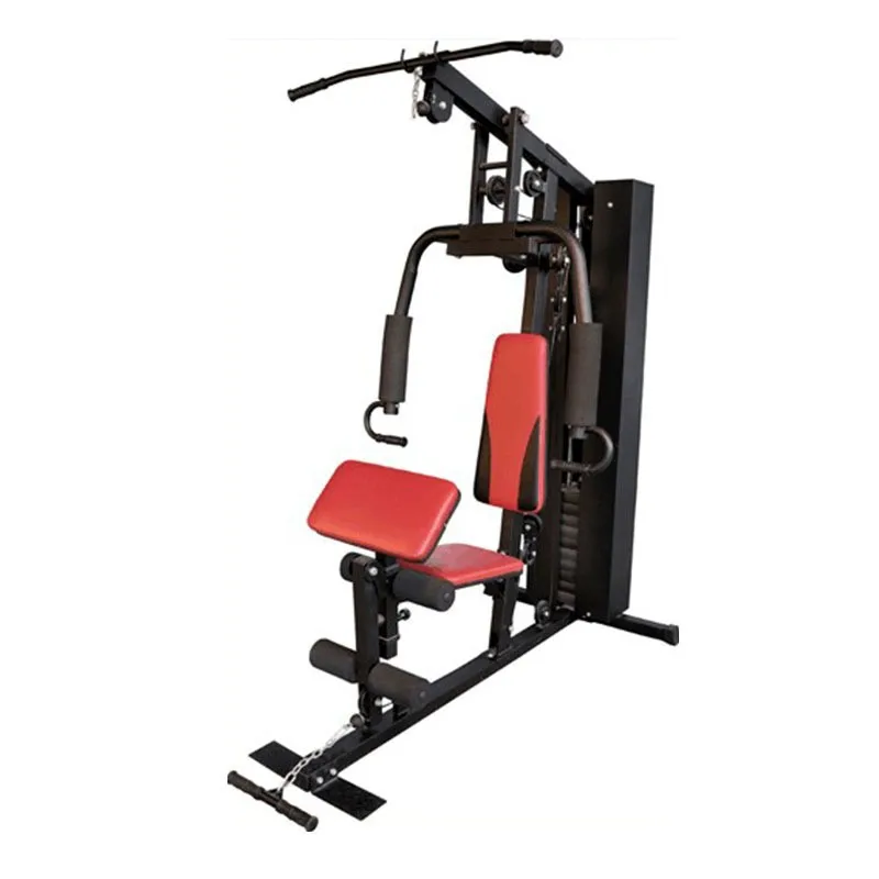Multifunctional Home Gym System Workout Station with Leg Extension and Preacher Curl