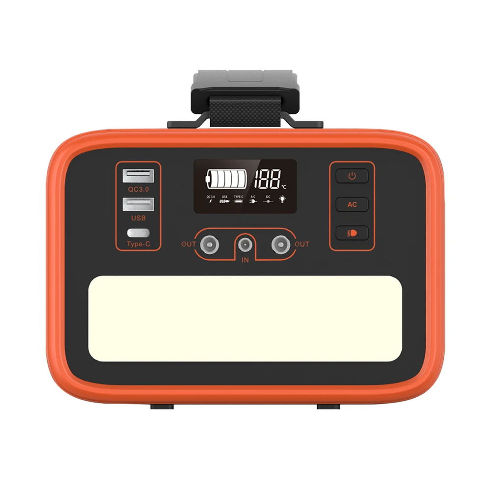 
110v 220v Pure Sine Portable Solar Power Station 96000mAh Universal USB Battery Backup 