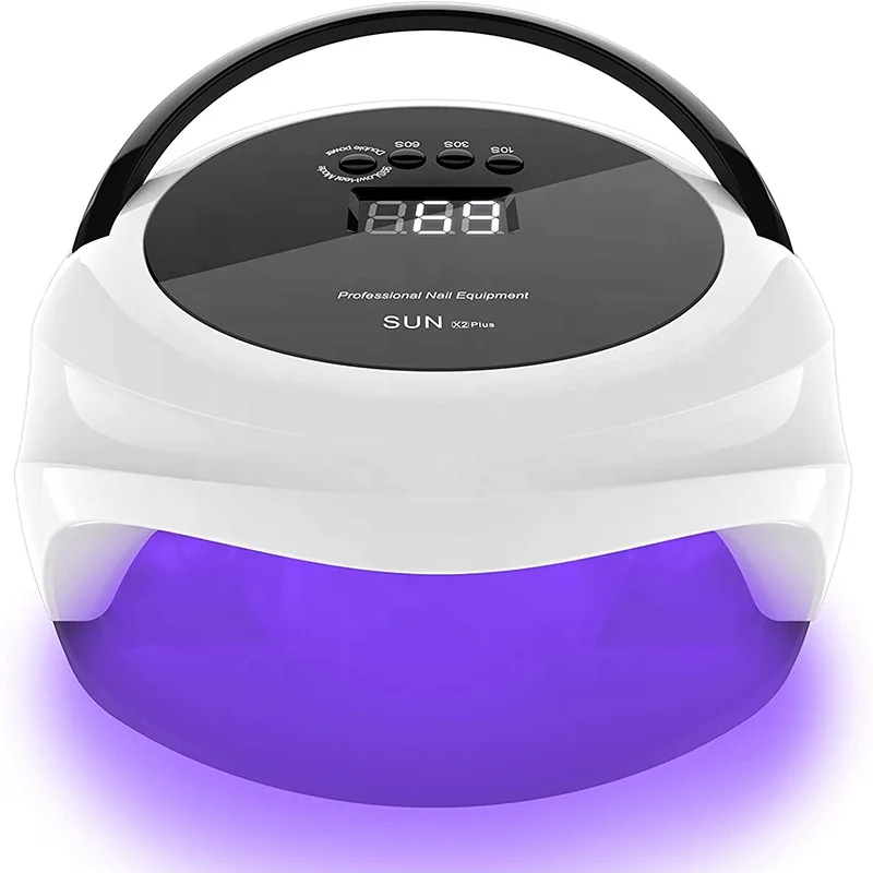 SUNNAIL UV LED Nail Lamp 75W Professional  lanpara del para secar uas dual led Fit Both Hands or Feet with Sensor, LCD Display