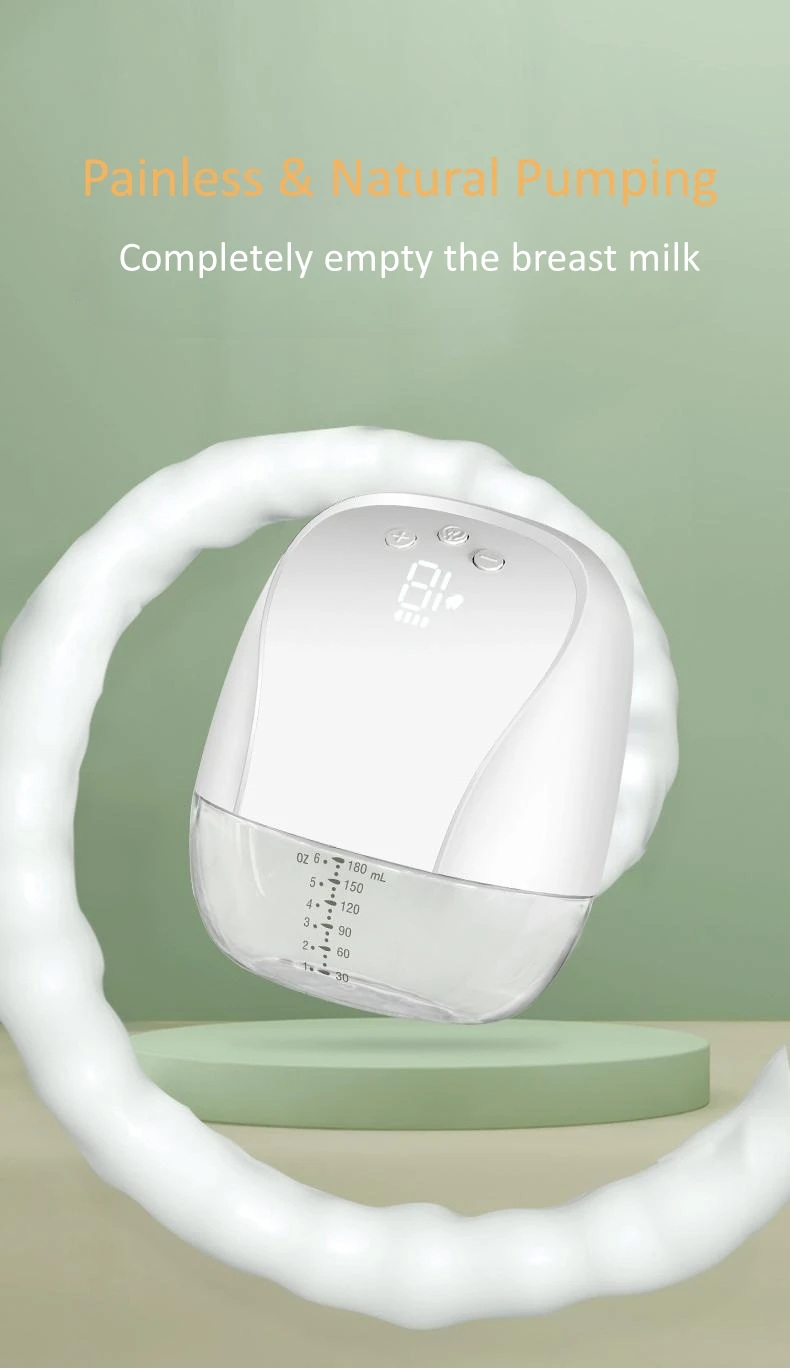 High-Tech tragbare Brustpumpe High Tech Wearable Breast Pump 4 Functions Electric Breast Pump