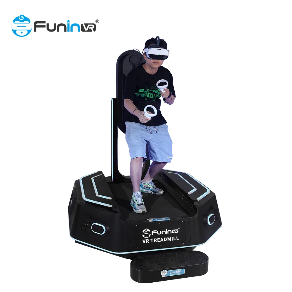 Портативный спортивный моторизованный 1Vr матричный симулятор ходьбы беговые дорожки 9d бег VR машина для домашней Стрельбы Симулятор игры