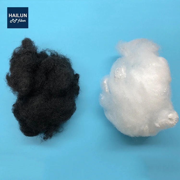 Anti UV virgin pp polypropylene staple fiber for geotextile