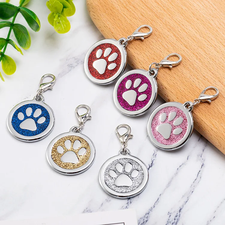 Hot selling custom dog nameplate engrave logo dog id medal