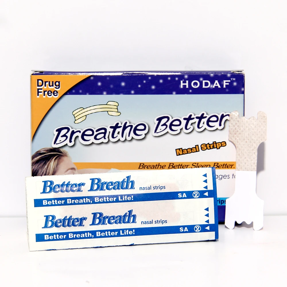 Nasal Strips New Product Reduces Snoring Anti-snorning Hot Sale Stop Snoring And Breath Right