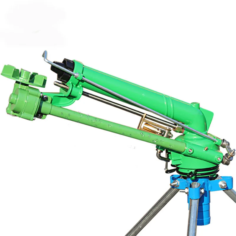 tubine vortex rod atomizing nozzle 360 degree spray irrigation big gun sprinkler Metal Flange Big Rain Gun Sprayer Gun