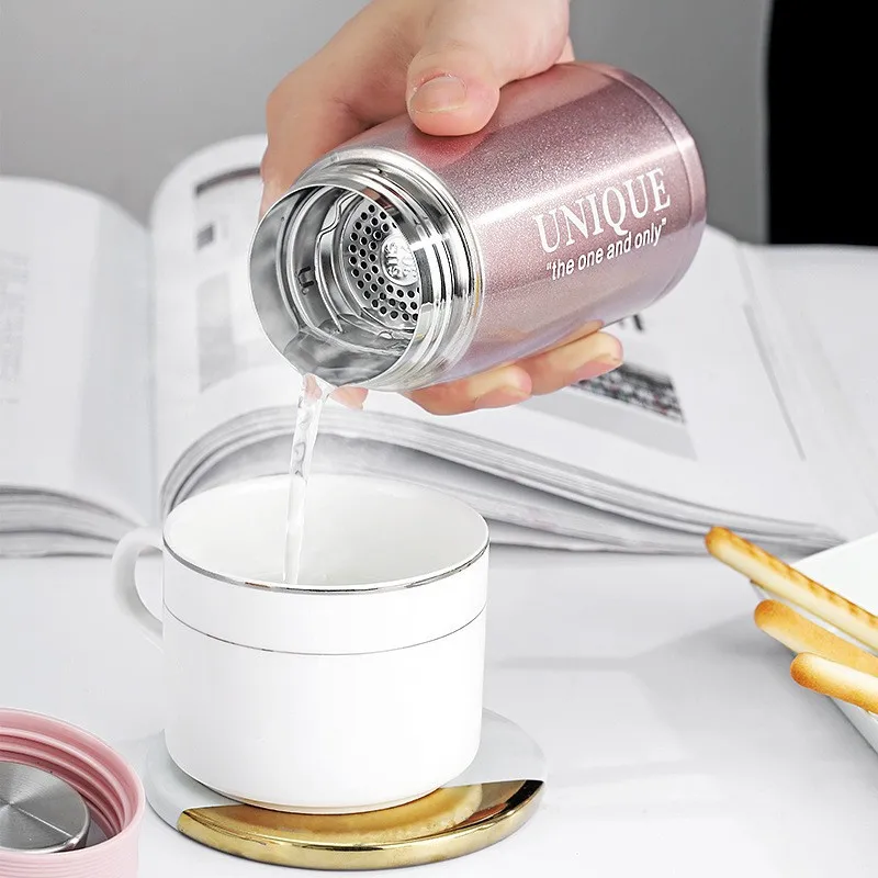 Outdoor Camping Drinking Water Bottle Stainless Steel Vacuum Water Cup