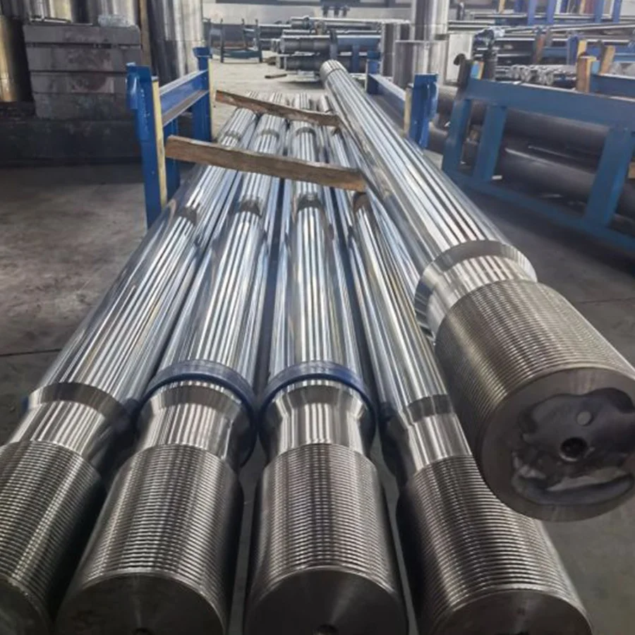 Extruder Screw Barrel for Pellets Making Pp Recycling Extruder Machine Single Screw Barrel with Two Gas Venting Extrusion