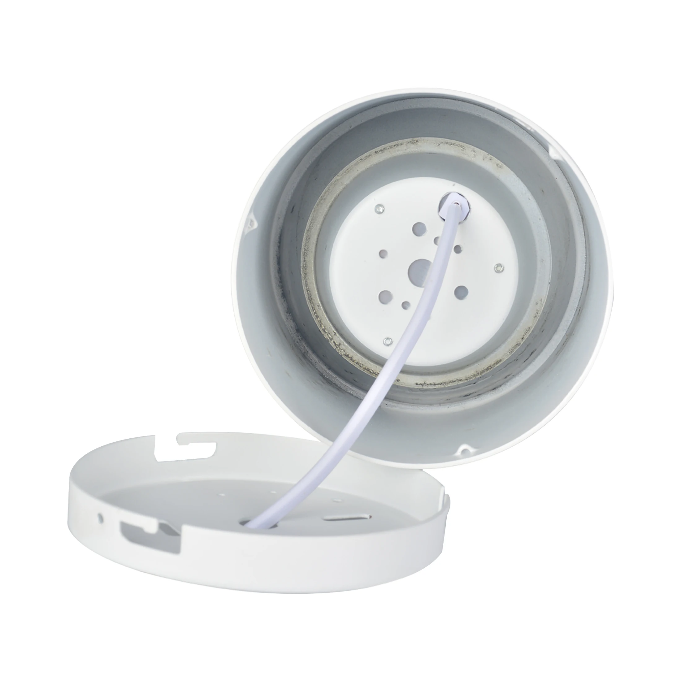 
JHOW M2418 Indoor Cylinder Black and White Aluminium housing 18W Ceiling Surface Mounted LED Downlight Surface LED ceiling light 