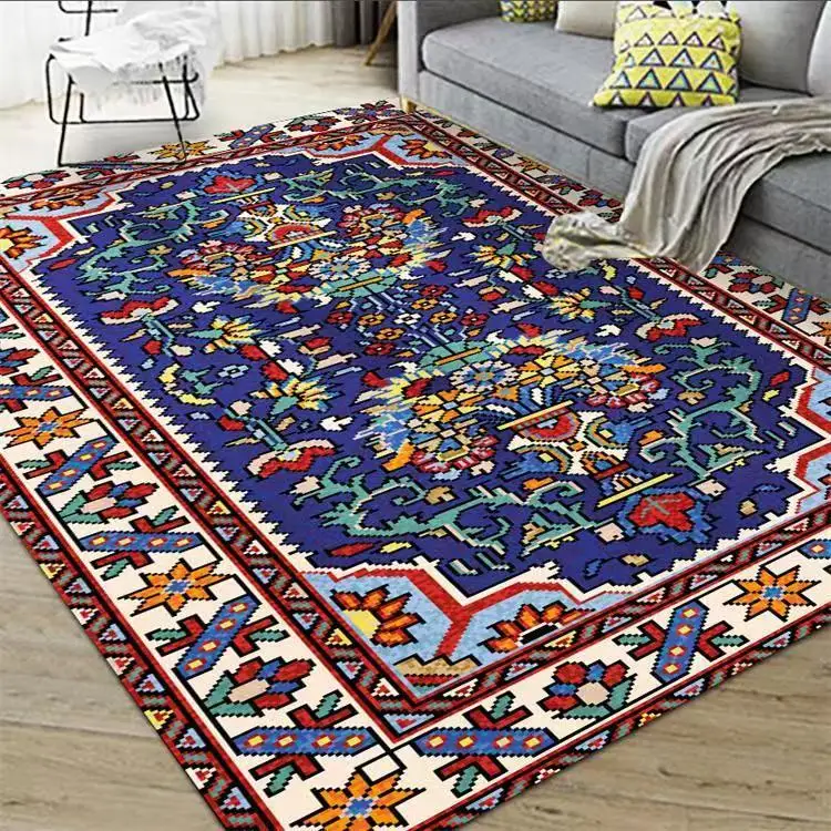 custom Marble design Large size 3m Vintage carpet Luxury Floor mat 3D Printed Abstract Living Room carpets and Rugs