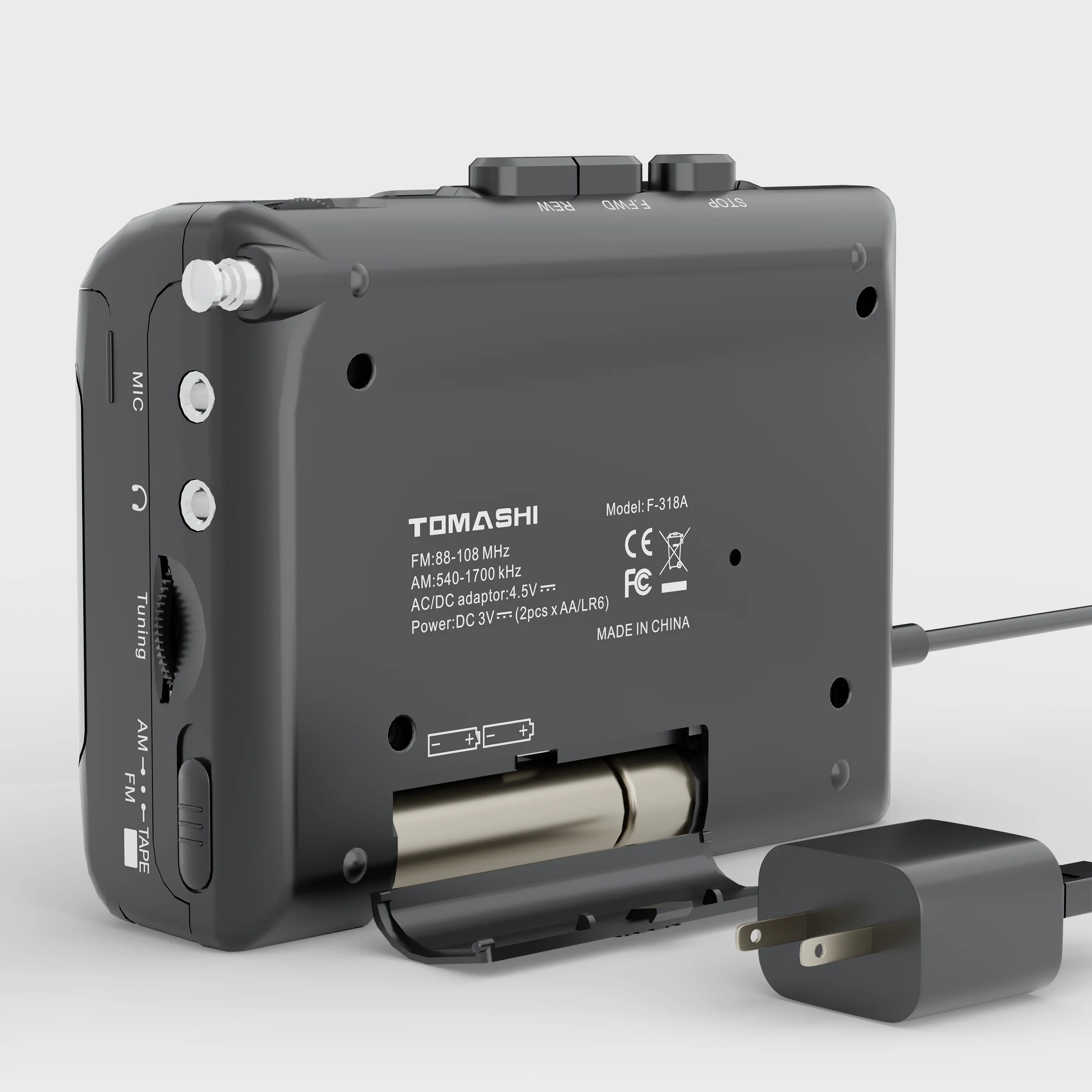 Портативная кассета Walkman с поддержкой