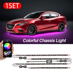 APP Underbody 12V Colorful Atmosphere Others Car Light Accessories Car Underglow Light