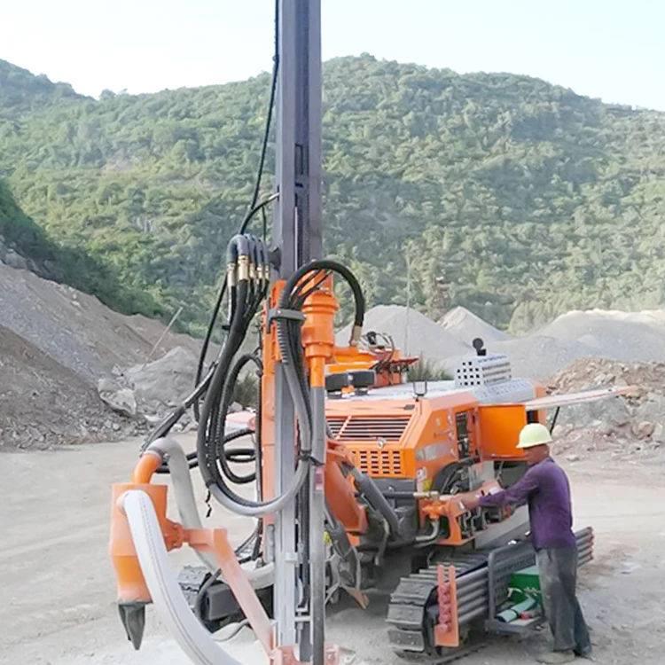 
ZEGA D535T bore well borewell deep swivel drilling machine jumbo portable borehole drilling equipment bore well drilling machine 