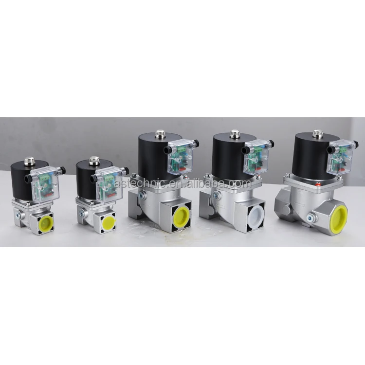 Combustion gas solenoid valve 12V/dc