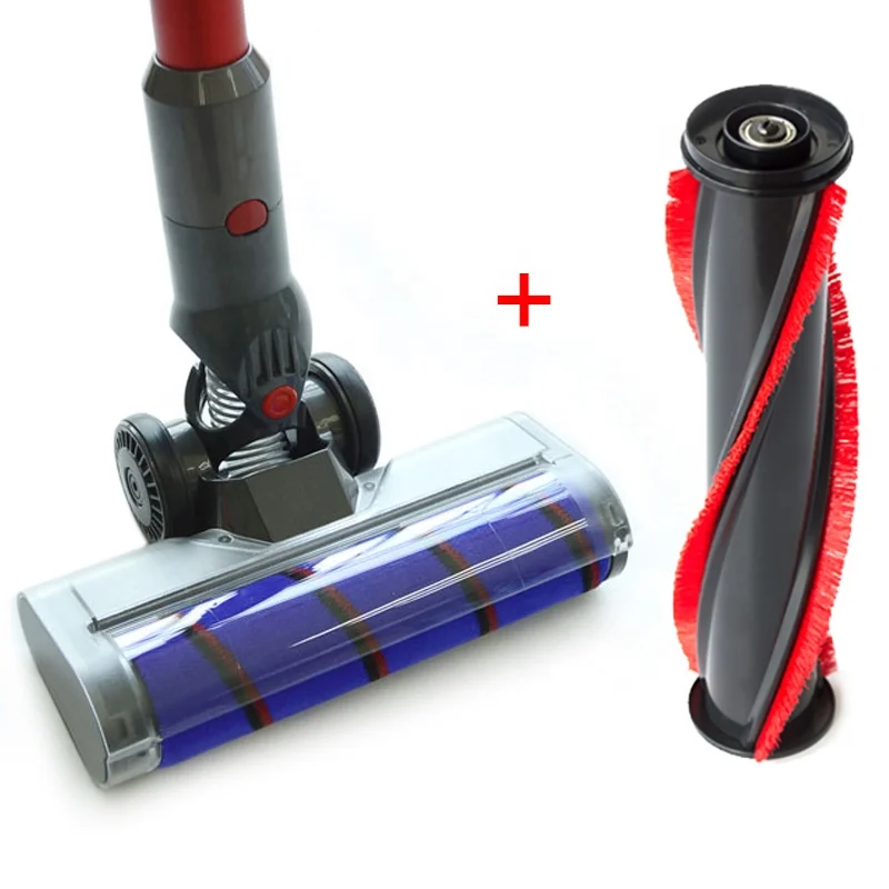 Съемные электрические щетки Dysons V7 V8 V10 V11 с большими колесами для пылесосов Ковров пола пыли роликовая щетка