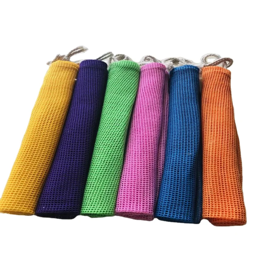 Reusable Grocery Cotton String Shopping Bags Produce Fruit Vegetable Storage Net Bags Cotton Mesh Bag