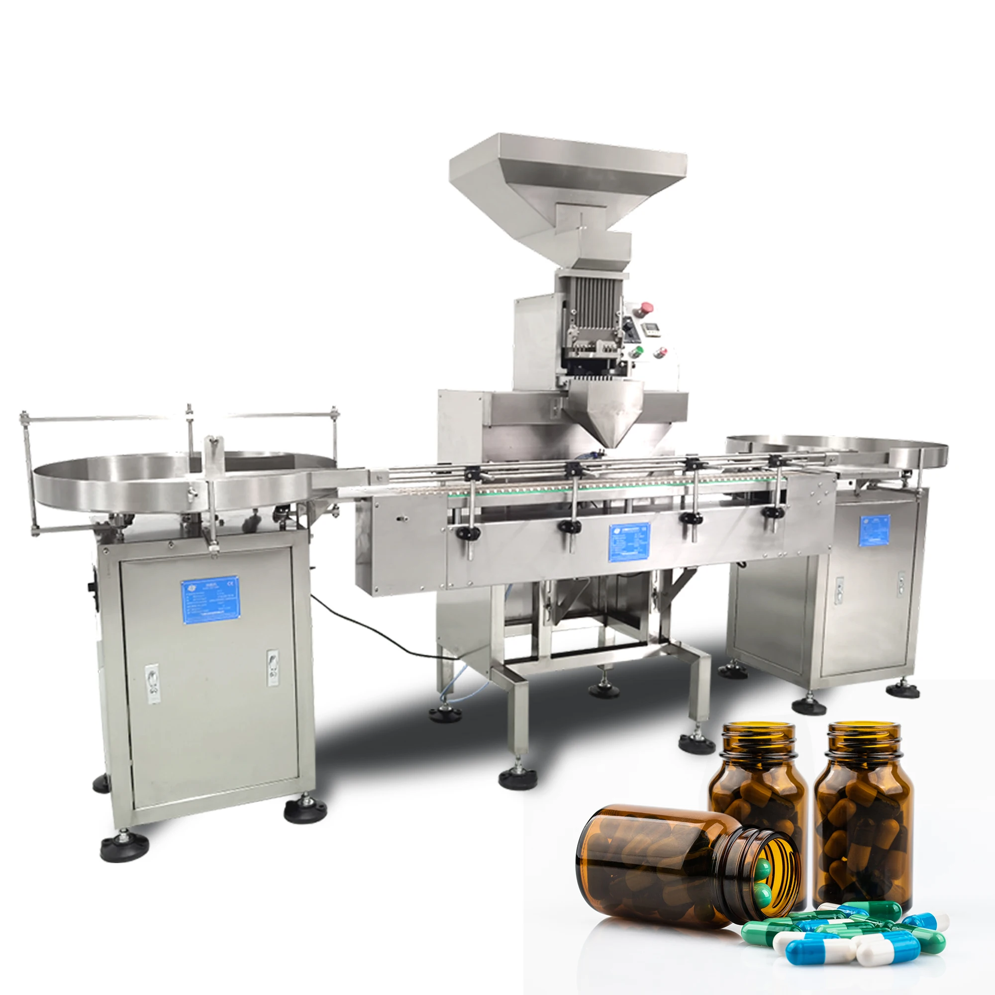 JSJ-10B Automatic Hard Gelatin  Capsule Counting Machine Electronic  Counting Machine Production Line for pharmaceutical