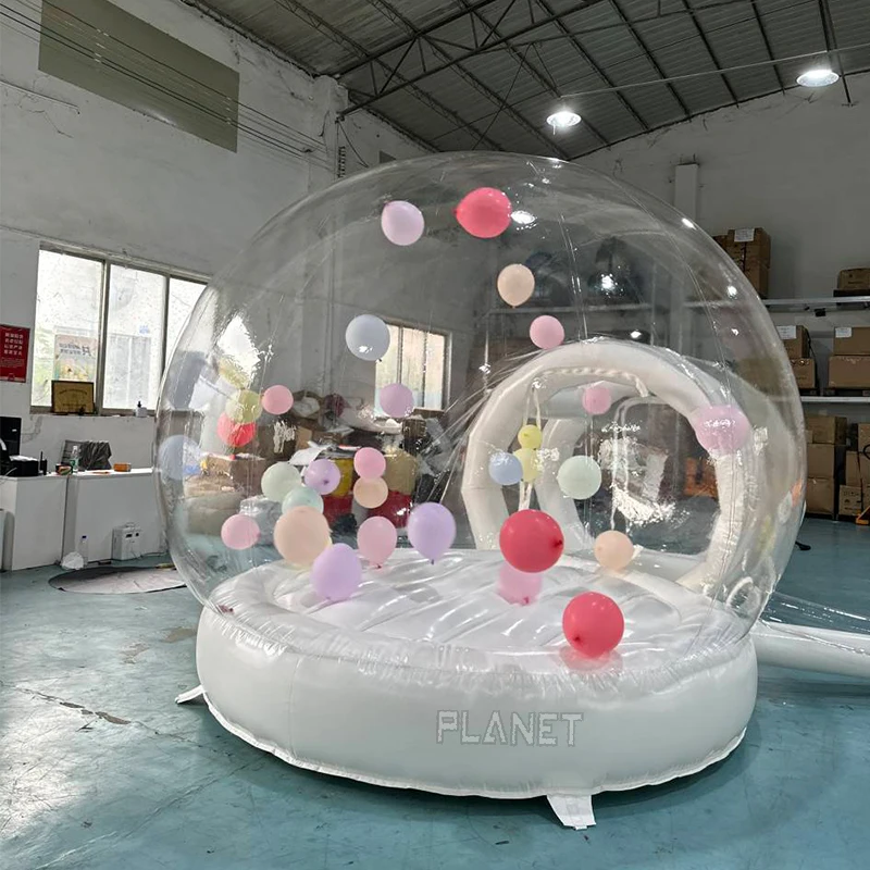 Kids Jumping Transparent Bubble Balloon House Dome Igloo Outdoor Inflatable Bubble Balloon Tent