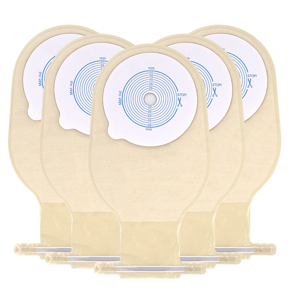 Ostomy Health Care One-piece System colostomy bag adhesives Medicals Drainable Pouch Colostomy Bag