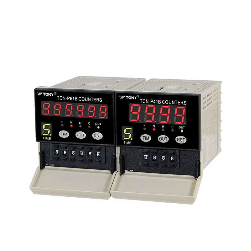 Digital Counter Circuit Relay Output Preset Electric 6 Digit Digital Pulse Counter