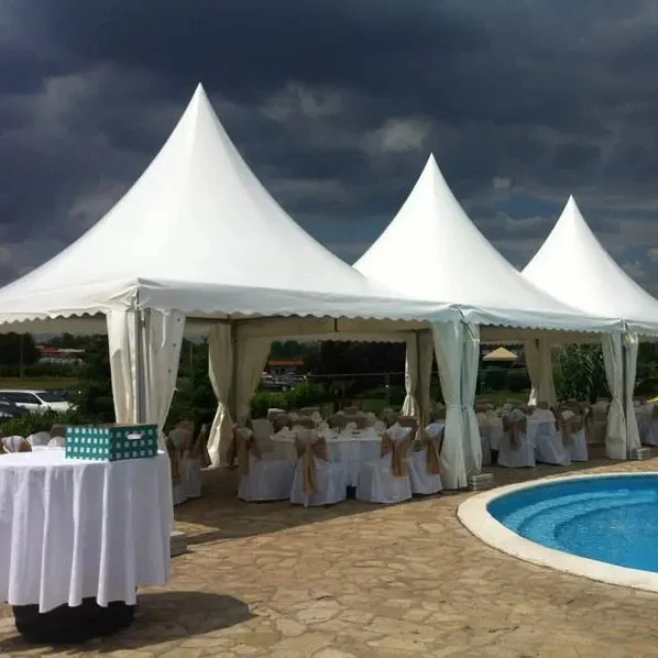 5x5m aluminum structure pagoda tent gazebo canopy tent for promotion events