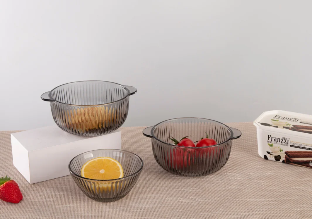 Low MOQ color spray dish plate dinner bowl tea mug water cups dinnerware set various glass dinner set