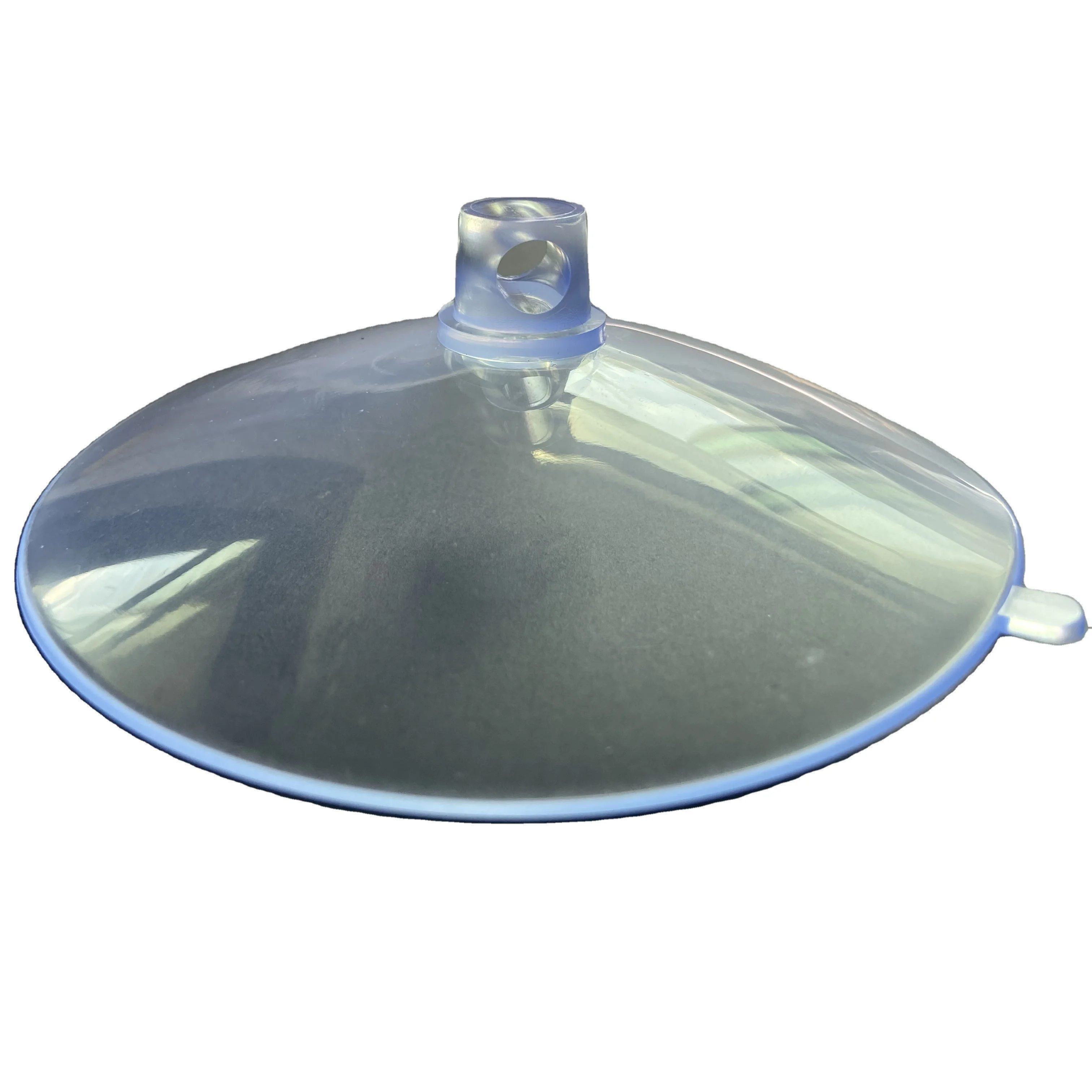 Quick ready seller favorable CX-92BH Dia92mm giant clear transparent with side hole and ear vacuum suction cup  for helpful tool