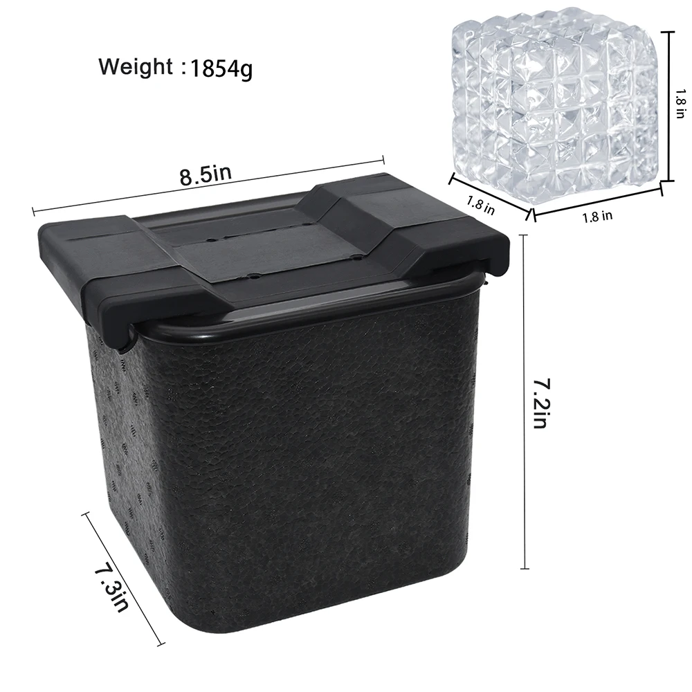 4 Cavity Prism Shaped 100% Crystal Clear Ice Ball Maker Whiskey No Bubble Prism Shaped Clear Ice Cube Mkaer Mold