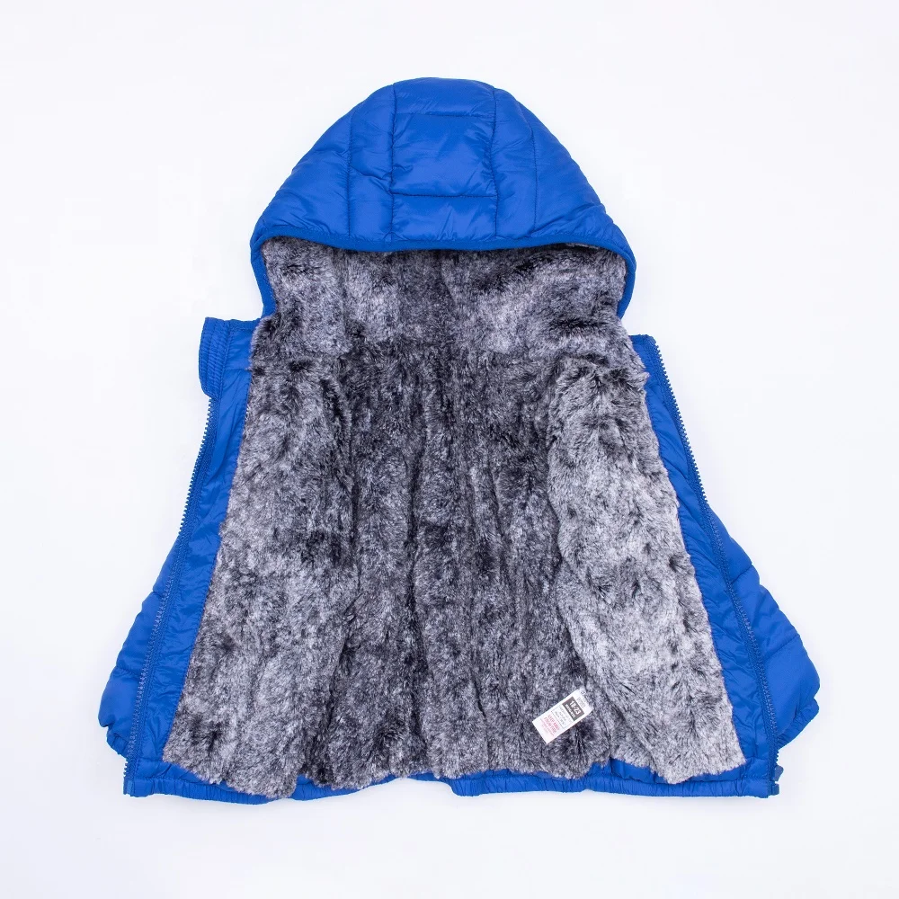 
Winter Outdoor Softshell Hooded Fur Lined Padded Kids Jackets Coats Kids Winter Jacket 