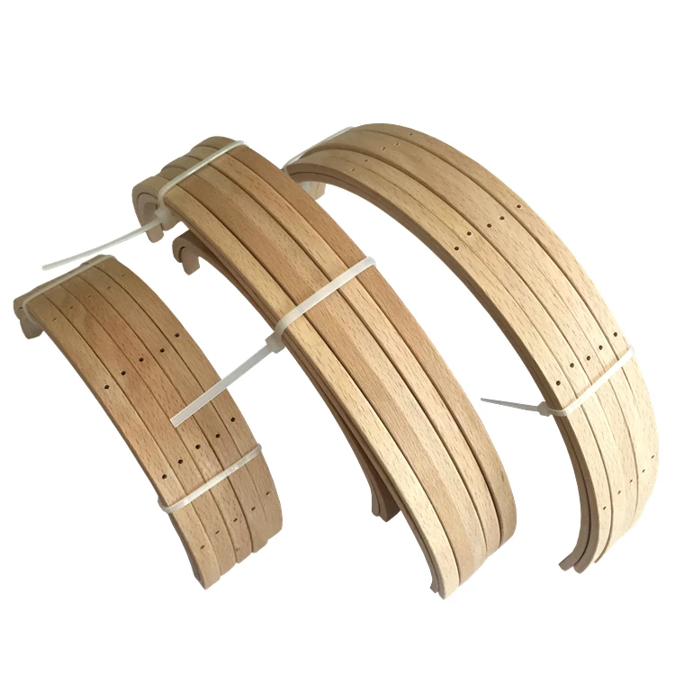 diy nursery handmade wall hanging wood mobile holder living room wooden arch hanger for baby mobile