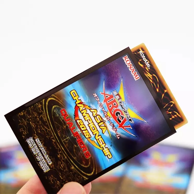 MTG Yugioh TCG Board Game Art Printed Yugioh MTG TCG Custom Plastic Card Sleeve