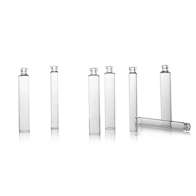 Borosilicate 1.5ml 1.8ml 3.0ml Clear Glass Dental Cartridge witjh individual package