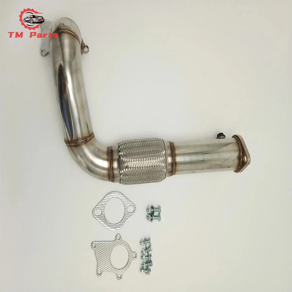 Выпускная труба с турбонаддувом 2 5 дюймов для Honda Civic 92-00 Integra 94-01 B/D Series B16 B18 D16