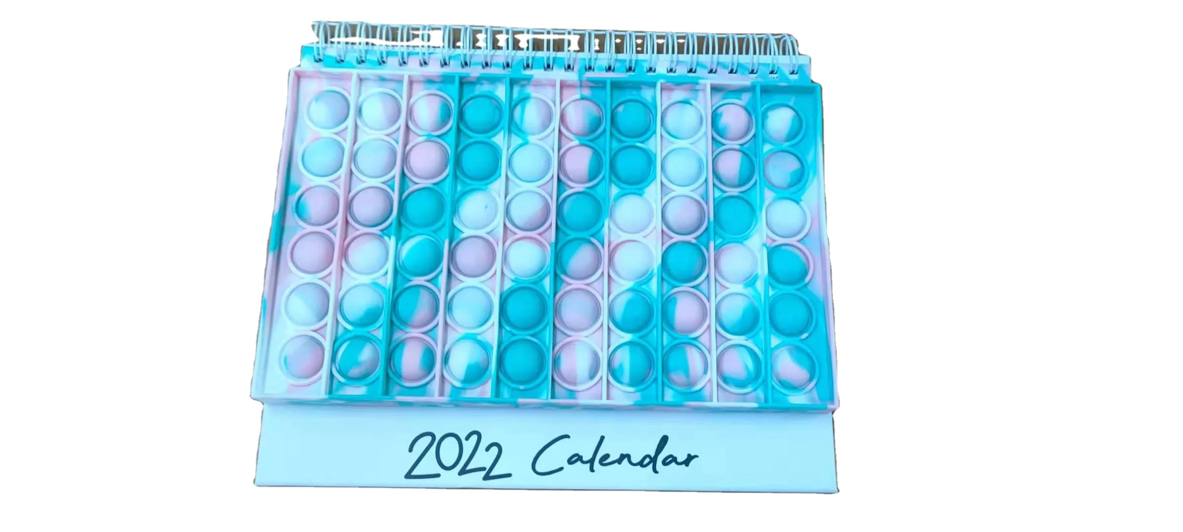 202 New style poppings notebook push its Bubble Fidget Toys set Silicone Notebook