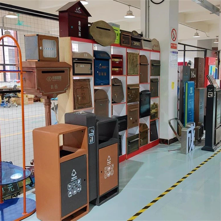 Custom Locking Outdoor Metal Package Mailbox Residential Cluster Apartment Boxes for Posting