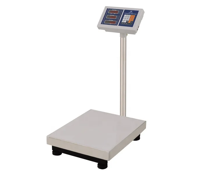 TCS Bench Scale Manufacturer Digital TCS Electronic Platform Scale 300kg