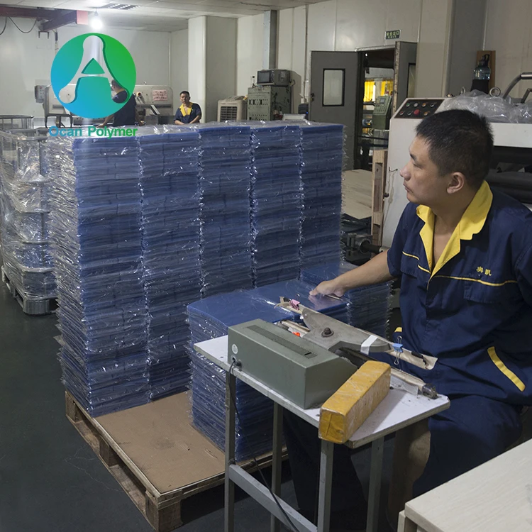 Plastic Clear Transparent Rigid A3 A4 PVC sheet for PVC binding cover