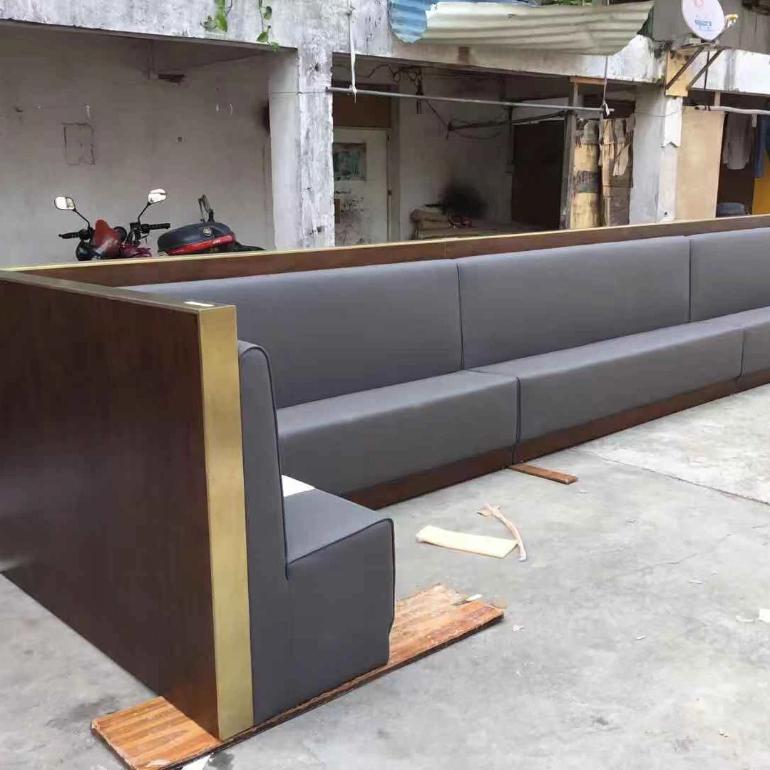 Commercial use night club restaurant interior furniture booth sofa seating drinking bar sofa