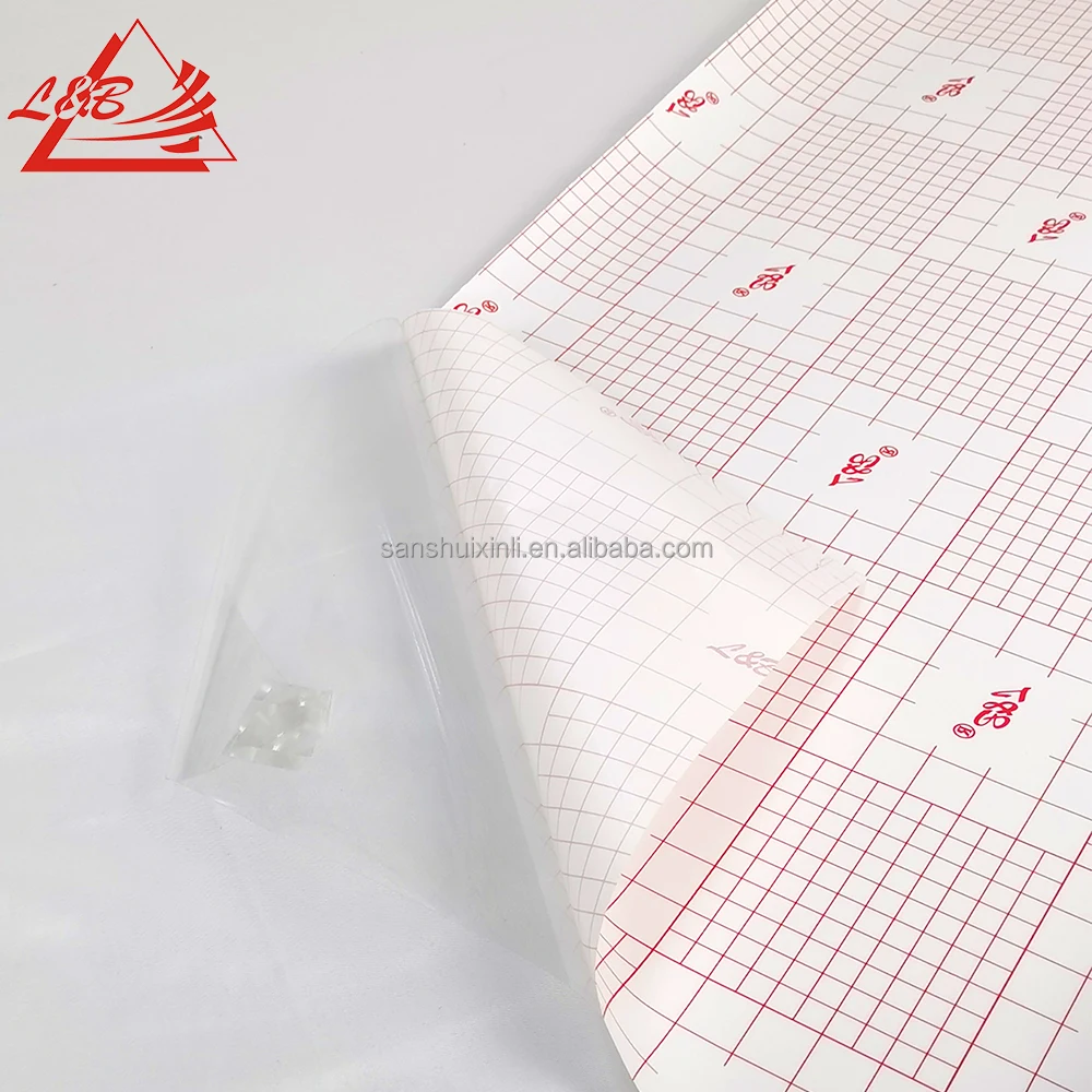 L&B 50 Micron High Polymer PVC Glossy Transparent Thick Cold Lamination Film Foil Jumbo Roll For Printing Protection