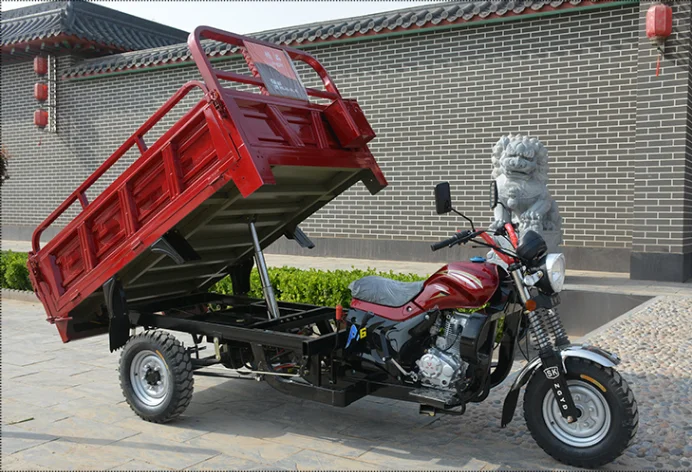 300cc Tricycle Passenger And Cargo Tricycle Motorcycle Fuel Gasoline Three Wheels Nine Wheels Motorcycle