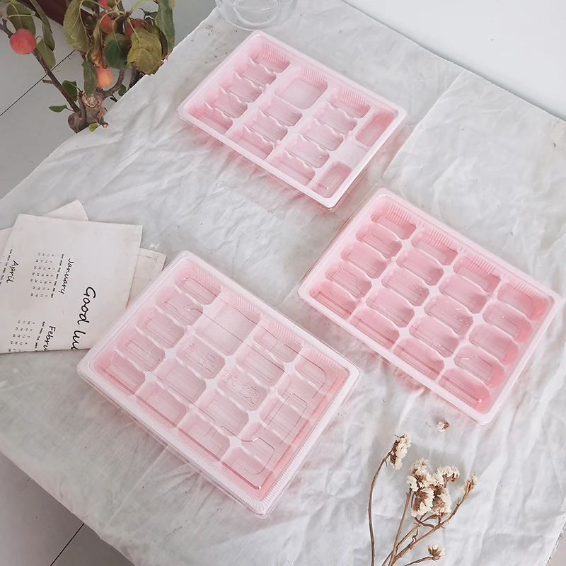 
Frozen Food Packaging Plastic Dumpling Tray With Lid 