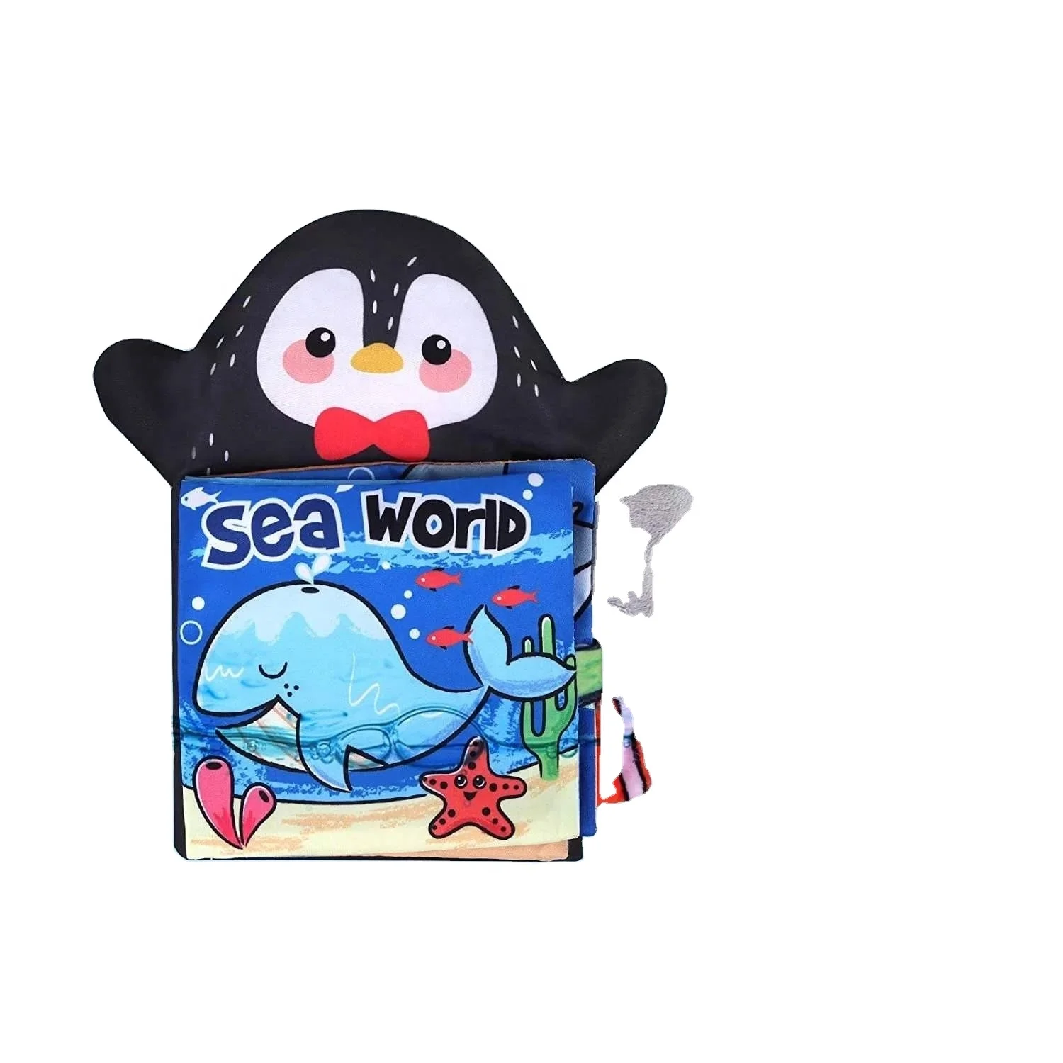 Toy For 1 Year Old Boy Kids Gift Baby Soft Cloth Book For Newborns 0 12 Months 3D Quiet Books Hand Puppet Educational