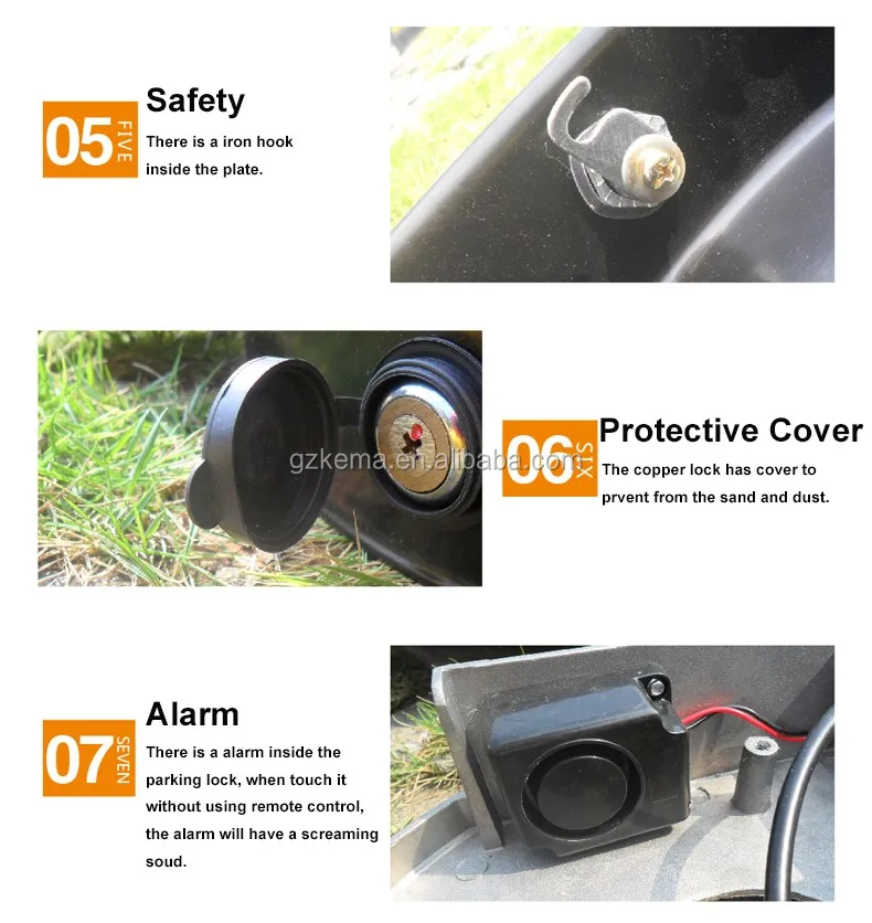 Ведущая компания COMA, автоматический парковочный барьер с питанием от батареи и солнечных батарей