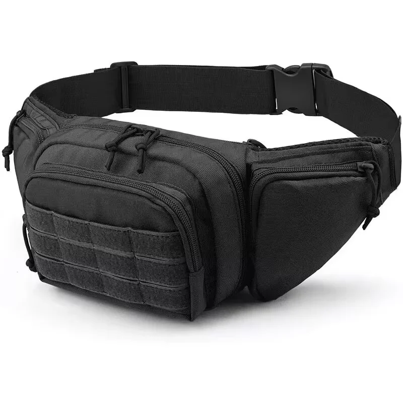 Luger Tactical Waist Pack Nylon Bodypack Hiking Phone Pouch Outdoor Sports Green Men Hunting Climbing Camping Belt Cs Bags
